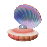 Icon for the Pearly Clamclamp, from Pikmin 4's Piklopedia.
