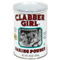 Clabber Girl baking powder in real life.