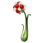 Icon for the Burgeoning Spiderwort, from Pikmin 4's Piklopedia.