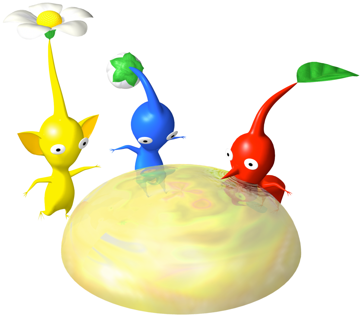 Nectar is a substance that increases the maturity of Pikmin, usually to the...