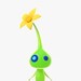 Nintendo Switch Online Pikmin 4 character icon element of a Glow Pikmin.
