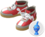 "Blue Pikmin Decor Sneakers" Mii shoes part in Pikmin Bloom, full title is "Sneakers (Blue Pikmin Special Mission Included)".