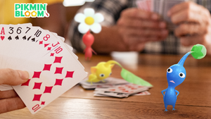 Promotional image for the 2024 Playing Card Event in Pikmin Bloom.