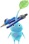 An Ice Stationery Store Decor Pikmin with Stationery decor from Pikmin Bloom.