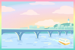 A postcard design from Pikmin Bloom, used during both 2026 Pikmin Bloom Journeys.