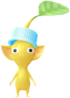 A Yellow Corner Store Decor Pikmin with Bottle Cap decor from Pikmin Bloom.