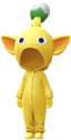 "Pikmin Dress-Up Costume (Yellow)" Mii costume in Pikmin Bloom.