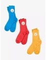 The Pikmin Crew Sock Set 3 Pair.