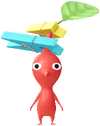 A Red Laundromats & Dry Cleaners Decor Pikmin with Laundry Item decor from Pikmin Bloom.