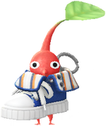 運動鞋鑰匙圈 紅皮克敏