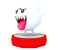 Render of the Fanged Marshmallow's model from Hey! Pikmin.