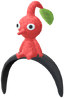 "Pikmin Headband (Red)" Mii head item part in Pikmin Bloom.