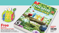An ad in a Target catalogue for Pikmin 3 Deluxe showing the badge.