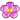 An icon of a pink flower used in the Challenge Mode menu in Pikmin 2. It represents a stage that has been beaten with no Pikmin lost.