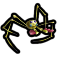 The Piklopedia icon of the Anode Dweevil in the Nintendo Switch version of Pikmin 2.