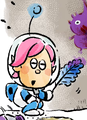 Lapi as seen in the "Lapi the Artist" comic.