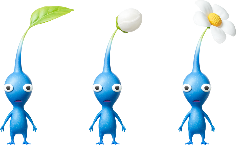 File:Blue Pikmin all types.png