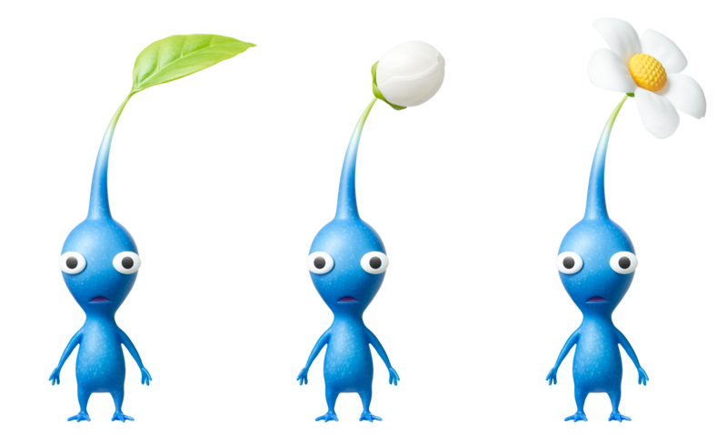 File:Blue Pikmin all types.png