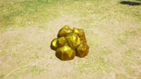 A picture of the gold nugget from the Piklopedia.