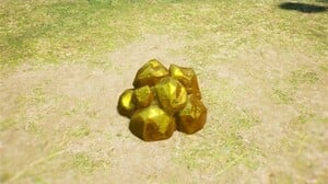 A picture of the gold nugget from the Piklopedia.