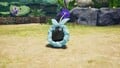 A screenshot of the Tied-Up Rock Pikmin in the Decopedia.