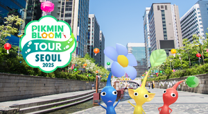Promotional image for the Pikmin Bloom Tour 2025: Seoul Event in Pikmin Bloom.