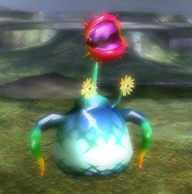 A Creeping Chrysanthemum as shown in Pikmin 2.