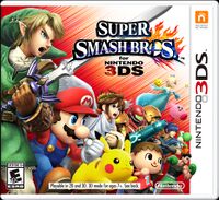 Box art for Super Smash Bros. for Nintendo 3DS.