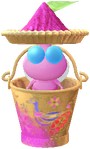 A Winged Special Decor Pikmin with Color Powder decor from Pikmin Bloom.