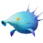 Icon for the Icy Blowhog, from Pikmin 4&#39;s Piklopedia.
