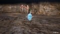 An Ice Pikmin finishing its spin after it is discovered.
