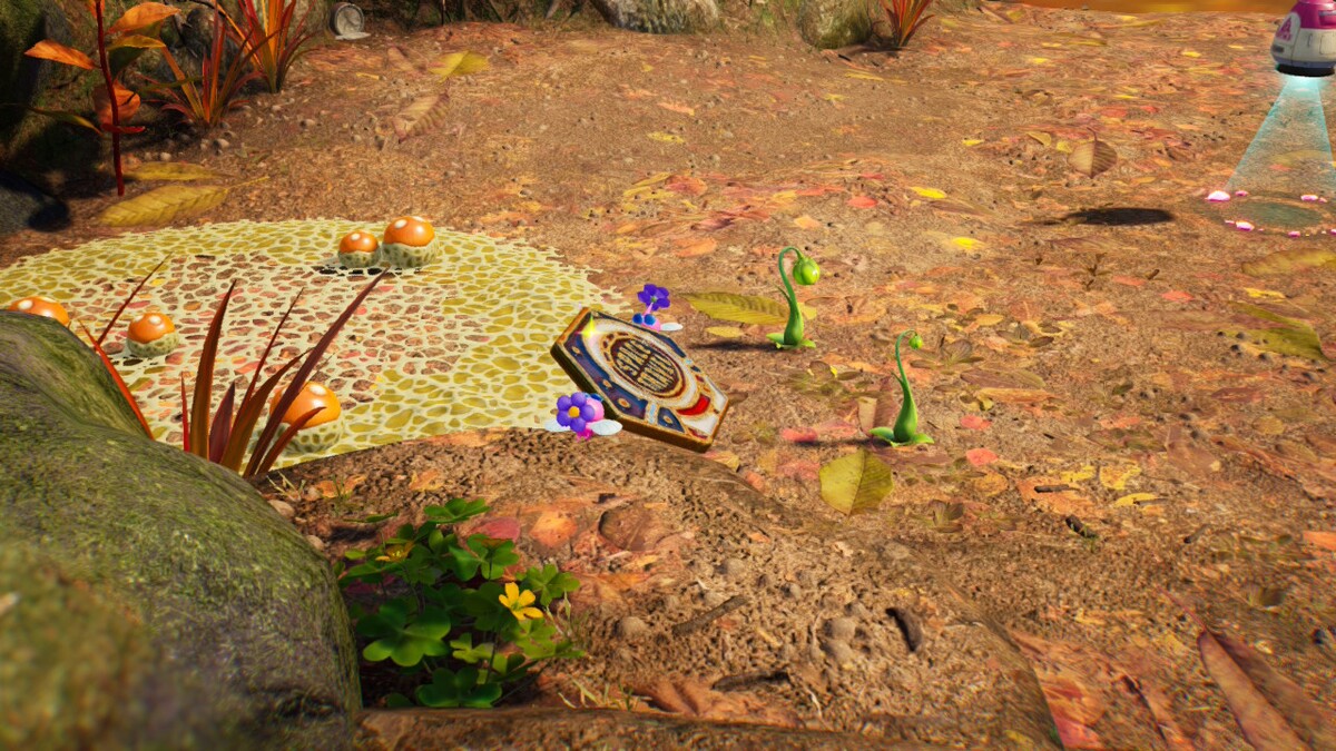 File:P4 Heroic Shield carried.jpg - Pikipedia, the Pikmin wiki