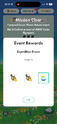 An Event Currency mission reward screen with an Expedition Drone as one of the reward options.