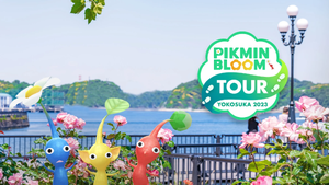 Promotional image for the Pikmin Bloom Tour 2023: Yokosuka Event in Pikmin Bloom.