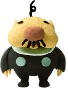 Artwork of The President from Pikmin 2.