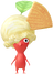 A Red Special Decor Pikmin with Ice Cream: Classic decor from Pikmin Bloom.