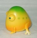 A Yellow Wollyhop toy.