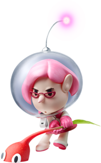Brittany's spirit in Super Smash Bros. Ultimate. It uses official artwork from Pikmin 3.