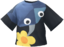"Rock Pikmin Printed T-shirt" Mii shirt part in Pikmin Bloom. Original filename is icon_of0151_Shi_TStandard1_c19.
