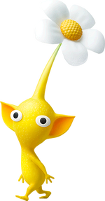 Concept art for the Yellow Pikmin.