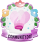 Community Day badge for the Cyclamen Community Day.