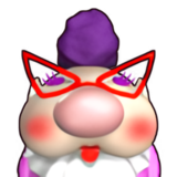 An icon of the President's wife from Pikmin 2 (Nintendo Switch).