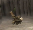 A pile of twigs in Pikmin.