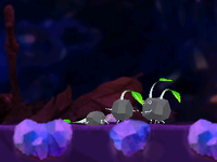 The cup cutscene in Springpetal Cave.