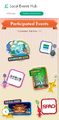 A screenshot of the "Participated Events" section of the Local Events Hub.