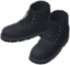 "Mountain Boots (Black)" Mii shoes part in Pikmin Bloom. Original filename is <code>icon_of0100_Sho_MountainBoots1_c02</code>.