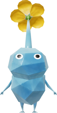 Pikmin Garden Ice Pikmin render.png