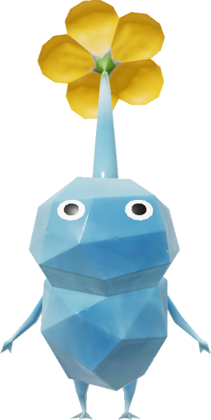 File:Pikmin Garden Ice Pikmin render.png