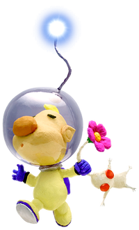 Louie and White Pikmin CrazyCow.png