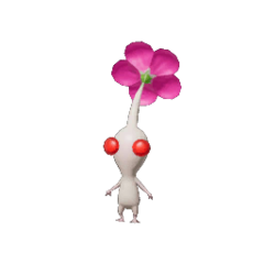 Icon for the White Pikmin, from Pikmin 4's Piklopedia.